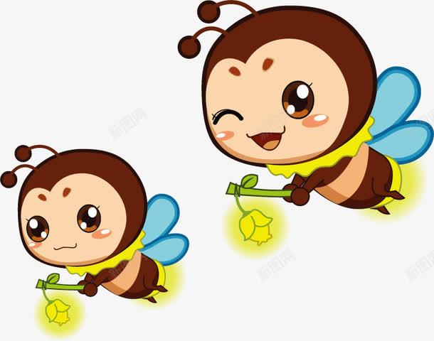 萤火虫卡通图png免抠素材_88icon https://88icon.com 卡通 可爱 插图 昆虫 萤光 萤火虫 蜂类 蜜蜂