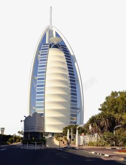 旅行迪拜迪拜帆船酒店特写高清图片