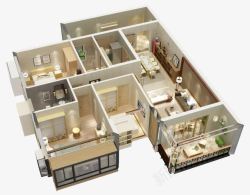 3D房子效果图素材