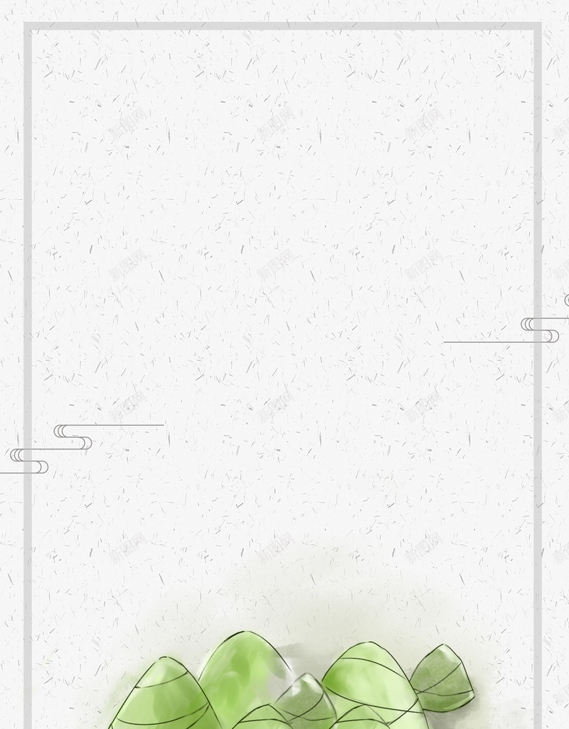 手绘粽子端午节海报jpg设计背景_88icon https://88icon.com 五月 五月初五 创意 棕情端午 浓情端午 灰色背景 端午 端午促销 粽子 粽香浓情 绿色 边框