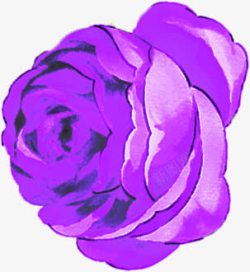 紫色玫瑰婚庆展板素材