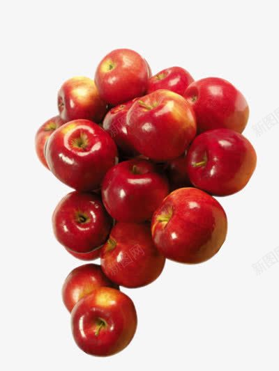 一堆小苹果png免抠素材_88icon https://88icon.com PPT元素 水果 清新 红色