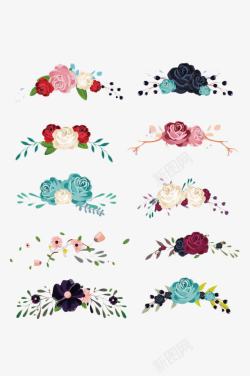 水彩花卉装饰花卉高清图片