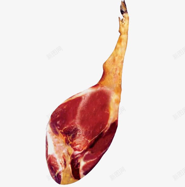 火腿png免抠素材_88icon https://88icon.com 猪肉 美食 肉类 腊肉 金华火腿