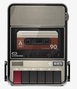 古老播放器怀旧录音机高清图片