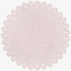 圆形花纹编织桌布图案素材