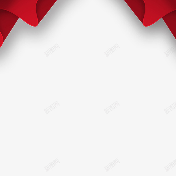 红色圆弧装饰窗帘png免抠素材_88icon https://88icon.com 光泽 卡通 圆弧 氛围 渐变 窗帘 红色 节日 装饰