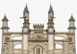 城堡建筑欧式城堡素材
