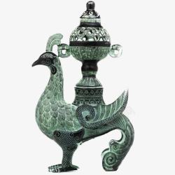 青铜制品鸟尊古玩铜器高清图片