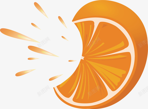 水彩橙色香橙矢量图ai免抠素材_88icon https://88icon.com 卡通 彩色 手绘 橙子 水彩 美味 香橙 香甜 矢量图