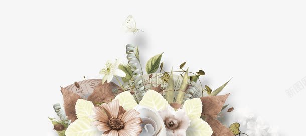 鲜花png免抠素材_88icon https://88icon.com 唯美背景图片 庆典花卉 欧式 淡雅风格 花束图片 鲜花
