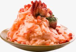 夏日甜点水果沙冰冰淇淋高清图片