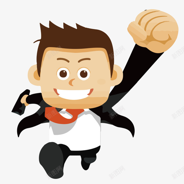 通用人才招聘海报psd免抠素材_88icon https://88icon.com 人才招聘 冲刺 卡通人物冲刺 向前冲 招聘 求才 通用人才招聘海报