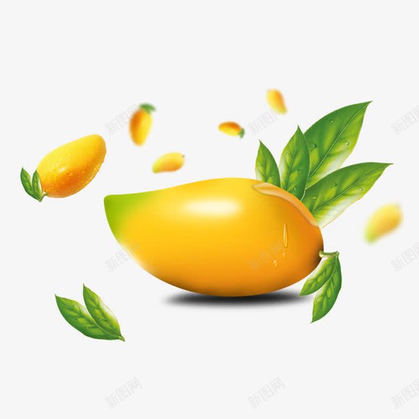 芒果促销海报png免抠素材_88icon https://88icon.com 促销 天然 宣传海报 新鲜 橙色 水果 美味 芒果 芒果矢量图 蔬果