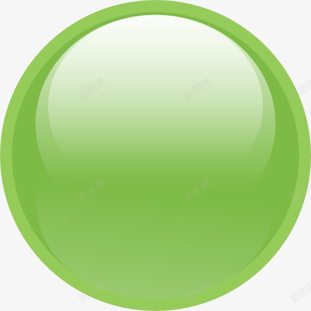 绿色按钮png免抠素材_88icon https://88icon.com 便签按钮 圆形 按钮 绿的 网页按钮