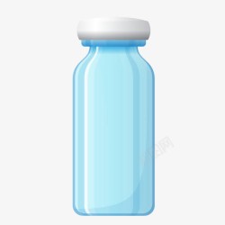 卡通矿泉水水瓶饮料瓶装饰素材
