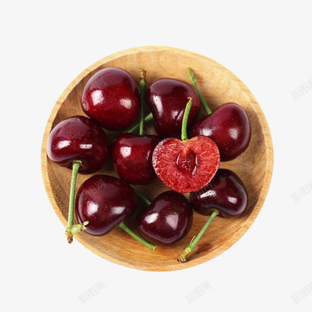 一碟深红色的樱桃png免抠素材_88icon https://88icon.com 中国樱桃 樱桃 欧洲樱桃 热带水果 红色 荆桃 莺桃 车厘子 进口樱桃