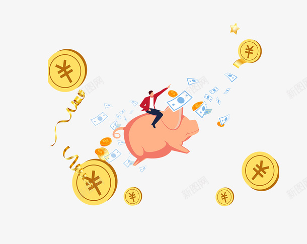 金融理财金融商务主题插画psd免抠素材_88icon https://88icon.com 信贷 借贷 小额贷款 投资理财 担保融资 融资 贷款 贷款融资 金融 金融商务 金融理财 钱币 黄金时代