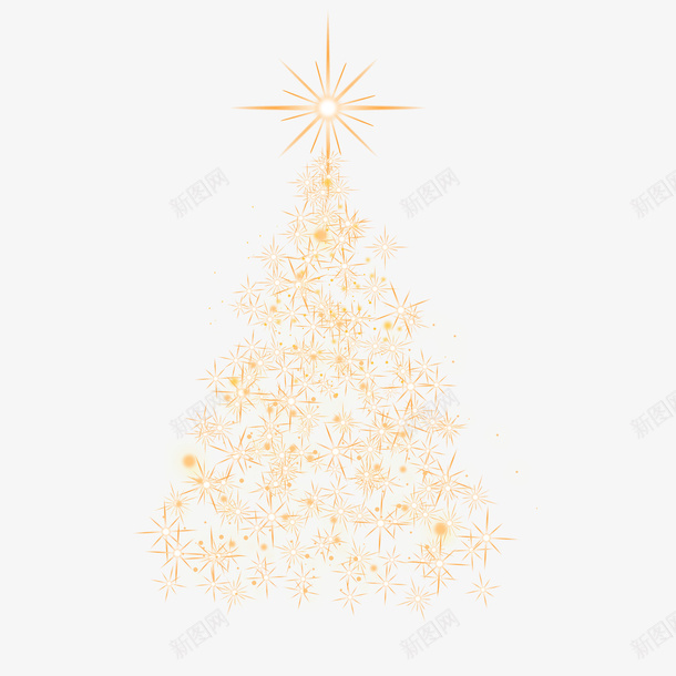 手绘闪闪发光的圣诞树psd免抠素材_88icon https://88icon.com 圣诞树 手绘 闪闪发光 闪闪发光的圣诞树