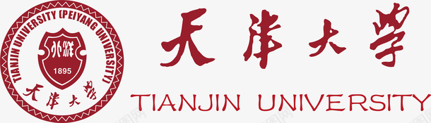 矢量天津大学logo矢量图图标图标