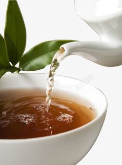 茶艺师茶壶泡茶高清图片