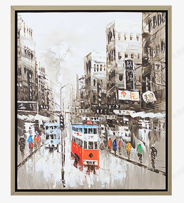 纯手绘油画印象香港png免抠素材_88icon https://88icon.com 中华人民共和国香港特别行政区 中国香港 印象香港 手绘 手绘香港 欧式风格 油画 油画jpg 画框 绘画 香港建筑 香港标志性建筑