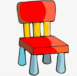 便携幼儿座椅彩色小椅子高清图片