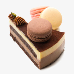 简单的棕色底纹彩色甜蜜装饰小蛋糕装饰图高清图片