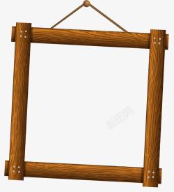 木制相框png木制相框高清图片