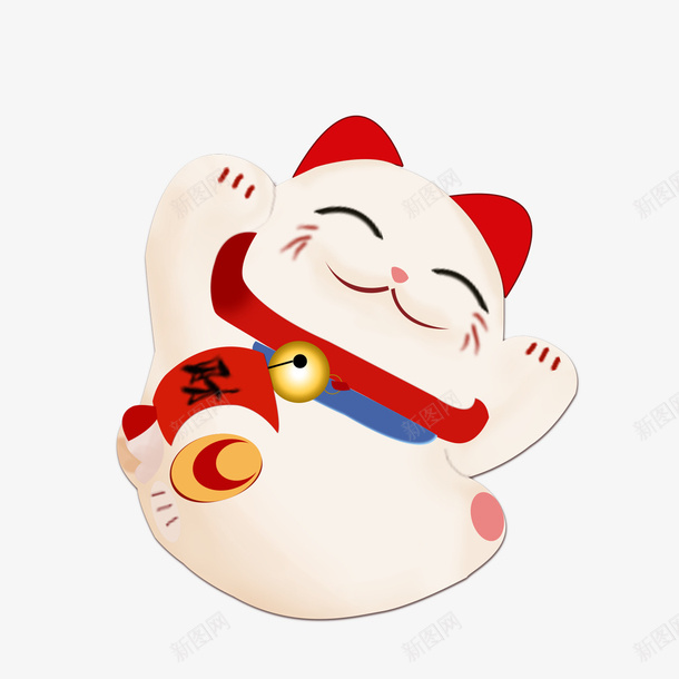 招财小猫咪png免抠素材_88icon https://88icon.com 传统手艺 卖萌小猫 喜庆 复古 招财小猫咪 春假用品 窗纸