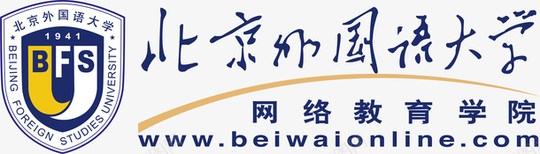 大学标志北京外国语大学logo矢量图图标图标