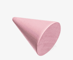 粉色立体几何拼接素材