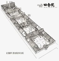 门院古代建筑高清图片