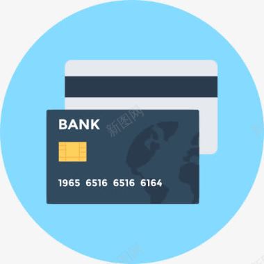 信用卡支付信用卡图标图标