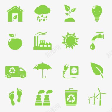 节能环保能源环保图标图标