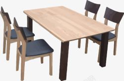 室内中式现代简约桌子高清图片