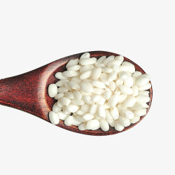 清香米产品实物白糯米展示高清图片