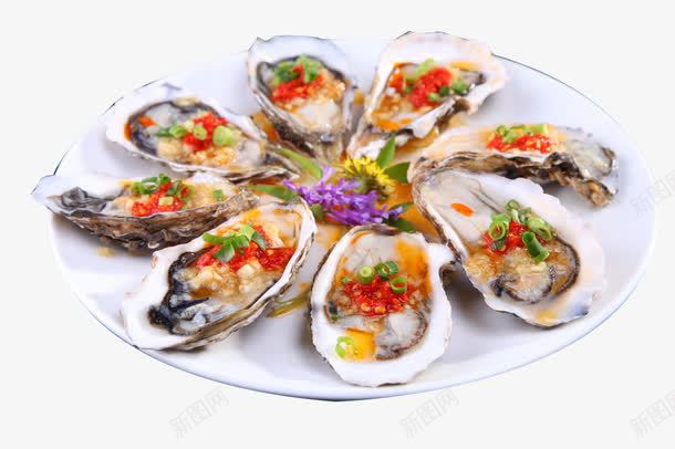 圆形盘里烤生蚝png免抠素材_88icon https://88icon.com 圆形盘 炭烧生蚝图片 烤生蚝 生蚝 盘子 食物