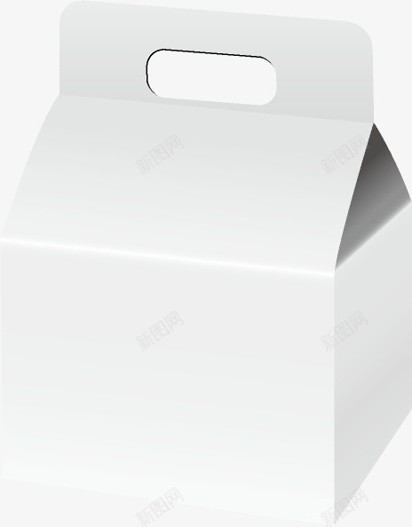 卡通白色快餐外卖盒子模板png免抠素材_88icon https://88icon.com 卡通礼盒 外卖盒子 快餐盒子 白色盒子模板 盒子模板免扣 纸盒