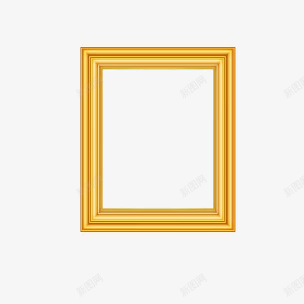 金色经典欧式油画框png免抠素材_88icon https://88icon.com 框架 欧式 欧式油画框 油画框 画框 相框 经典 西式 边框 金色