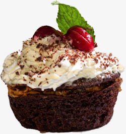 枣PNG图片巧克力蛋糕糕点高清图片