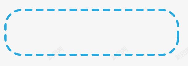 手绘蓝色简约虚线框png免抠素材_88icon https://88icon.com 图形框 手绘虚线 文本框 线条 蓝色 虚线 虚线框 虚线笔刷