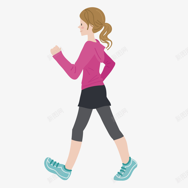穿着粉色衣的在走路的女孩png免抠素材_88icon https://88icon.com 世界步行日 人物走路分解动作 人站立全身侧面 健步如飞 在走路的女孩 巧克力女孩 穿着粉色衣