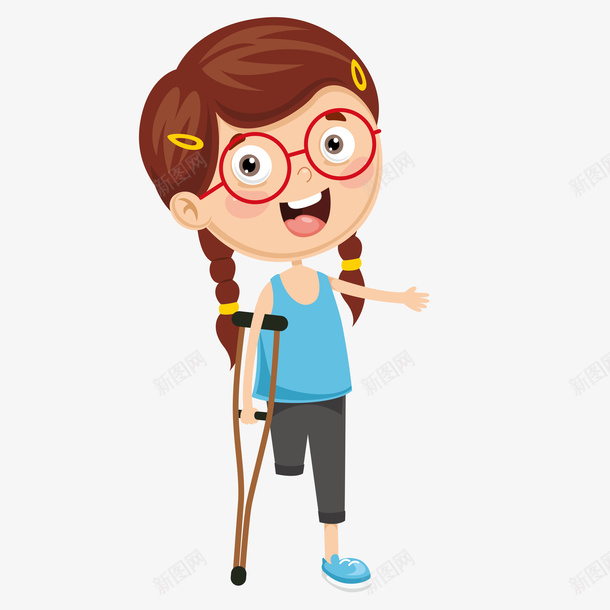 残疾儿童png免抠素材_88icon https://88icon.com 传承 传承与创新 传承与创新的海报 传统美德 公益 奉献 弘扬美德 弱势群体 断脚 残疾人 残疾儿童 残联