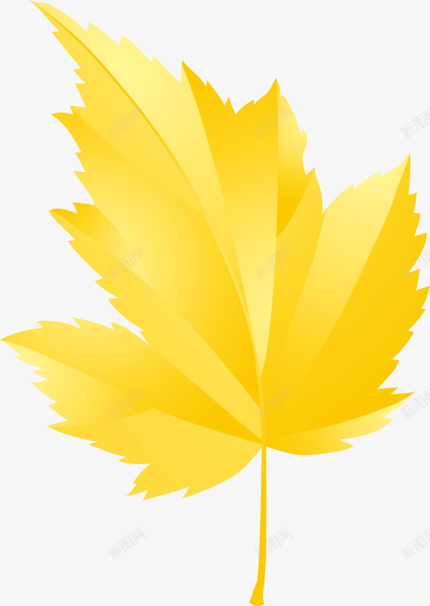 唯美黄色枫叶png免抠素材_88icon https://88icon.com 创意叶子 唯美枫叶 渐变叶子 质感 黄色叶子 黄色枫叶