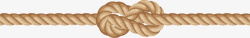 编织绳子黄色编织打结绳子高清图片