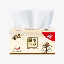 原木纯品清风原木纯品抽纸高清图片