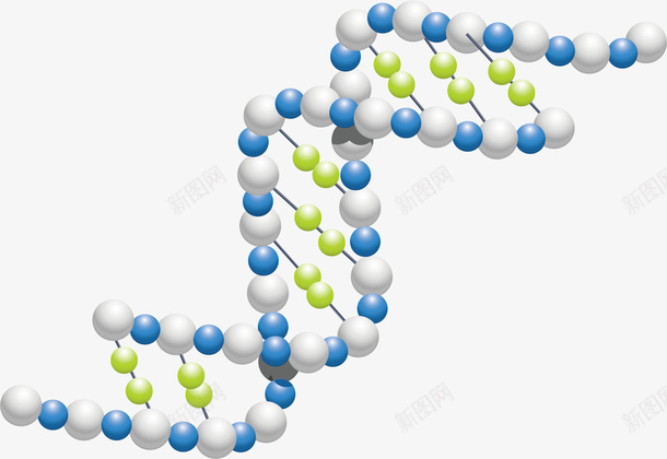 创意DNA分子矢量图ai免抠素材_88icon https://88icon.com DNA分子 创意 卡通手绘 水彩 绿色 蓝色 矢量图