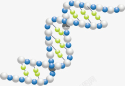 创意DNA分子矢量图素材