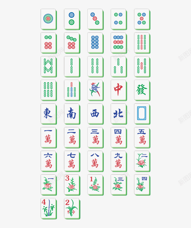 手绘麻将牌png免抠素材_88icon https://88icon.com 休闲娱乐 手绘 棋牌 赌具 赌博 麻将 麻将卡通 麻将牌